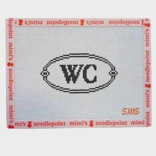 Oval Water Closet by Stitching with Stacey (thumbnail)