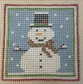Snowman Stitchin" Littles by Purple Palm Designs (thumbnail)