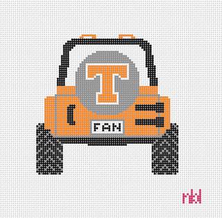 Needlepoint by Laura Tennessee Jeep by Needlepoint by Laura (thumbnail)