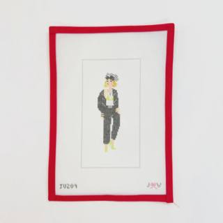 Madonna by Jennifer Vallez Needlepoint (thumbnail)