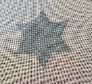 Whimsy & Grace wg11439 Blue Sprinkled Star by Whimsy and Grace (thumbnail)