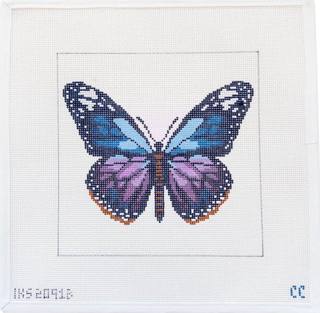 Purple Monarch Large Canvas by Initial K Studio (thumbnail)