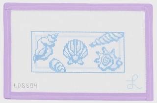 Blue Shells Eyeglass Case by Lycette Designs (thumbnail)
