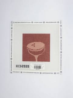 Espresso Martini Printed Square Canvas by KCN Designers (thumbnail)