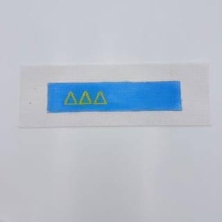Blue Delta Delta Delta Key Fob Canvas by KCN Designers (thumbnail)