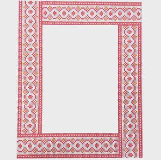 Pink Provence Frame by Anne Fisher Needlepoint (thumbnail)