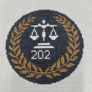 Law by Elf Needlepoint Designs (thumbnail)