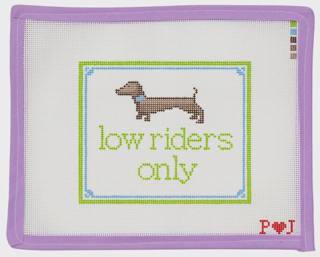Low Riders Only by Poppy J Stitches (thumbnail)