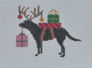 Special Delivery Black Lab by Blue Ridge Stitchery (thumbnail)
