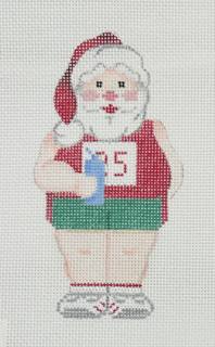 Sports Santa, Running by J. Malahy Designs (thumbnail)