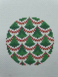 Bargello Christmas Tree Ornament by Stitchtent (thumbnail)