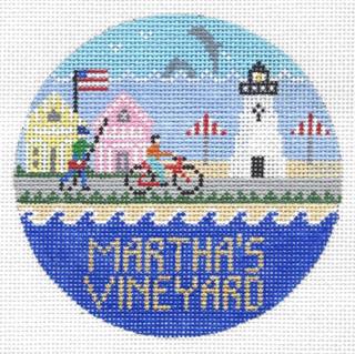 Marthaâ€™s Vineyard, MA Round - Trunk Show by Doolittle Stitchery (thumbnail)