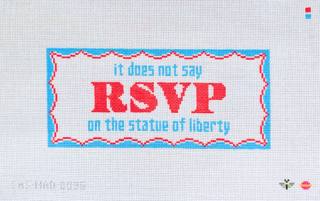 No RSVP on the Statue of Liberty by Saturnalia Stitching (thumbnail)