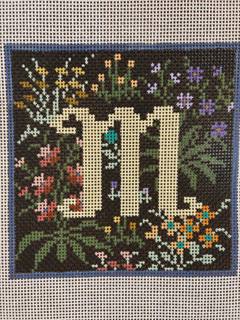 Tapestry Alphabet - M - all letters available! by Meredith Collection (thumbnail)