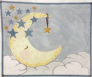 Sleeping Moon Baby Boy by Alice Peterson (thumbnail)