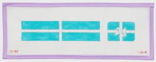 Blue Keepsake Box - Large by Julia’s Needleworks (thumbnail)