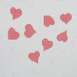 Pink Heart Pillow by Silver Needle (thumbnail)