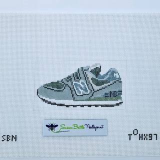 New Balance Shoe Canvas by Susan Battle Needlepoint (thumbnail)