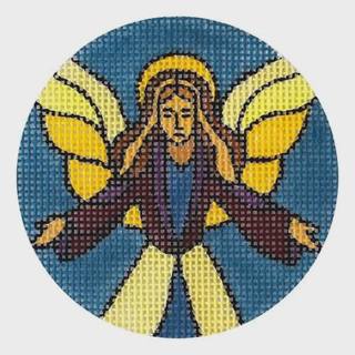 Stain Glass Angel Ornament by Love You More (thumbnail)