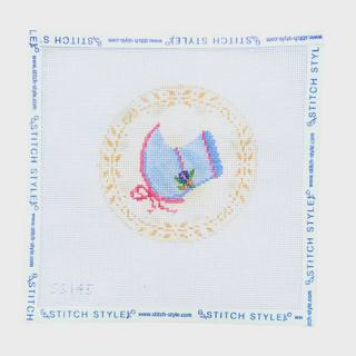 Pride and Prejudice Needlepoint Collection: Bonnet by Stitch Style Needlepoint (thumbnail)