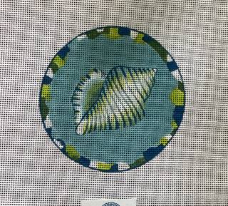 Banded Tulip Shell Round by PLD Designs (thumbnail)
