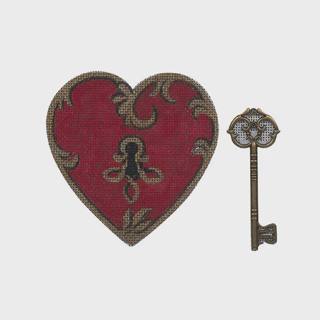 Red Heart Lock by Pepperberry Designs (thumbnail)