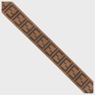 F Strap Brown by Rachel Barri Designs (thumbnail)