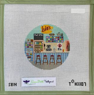 Luke’s diner by Susan Battle Needlepoint (thumbnail)