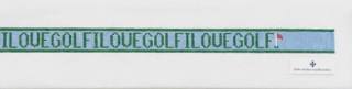 Little Stitches I Love Golf Belt by Little Stitches Needlework (thumbnail)