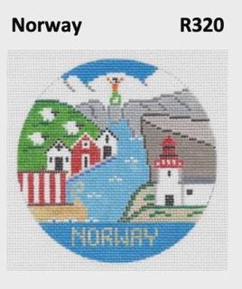 R320 - Norway Round by Doolittle Stitchery (thumbnail)