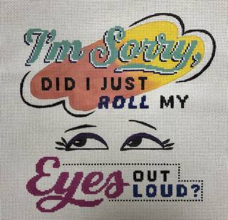 roll eyes outloud by Alice Peterson (thumbnail)