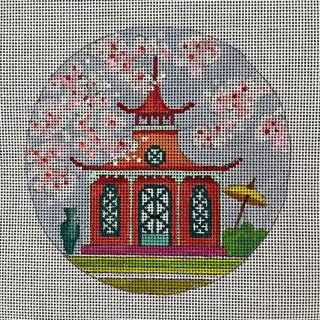 Pagoda Round by Colors of Praise Art Studio (thumbnail)
