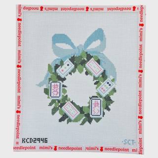 Mahjong Wreath by KCN Designers (thumbnail)