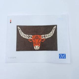 Longhorn Canvas by Maura Nolan Designs (thumbnail)