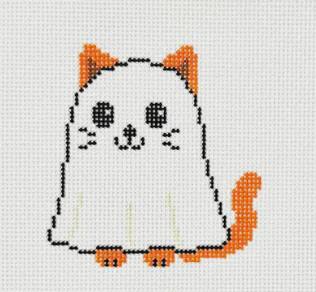 Spooky Kitty by CMC Stitches (thumbnail)