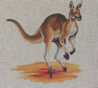 AN481 Kangaroo from Animal Series by Colors of Praise Art Studio (thumbnail)