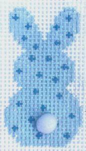 Mini - Blue Bunny Tails by Danji Designs (thumbnail)