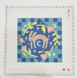 Sleeping Bunny Tapestry by Saturnalia Stitching (thumbnail)