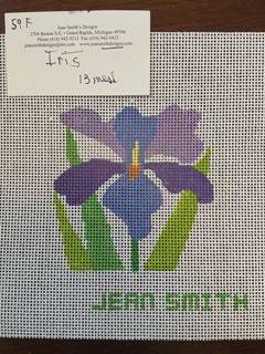 Iris Square by Jean Smith Designs (thumbnail)