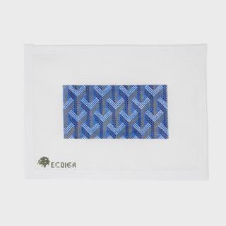 Y Clutch, Blue by Elm Tree Designs (thumbnail)