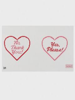 Yes, Please!/No, Thank You! by Poppy J Stitches (thumbnail)