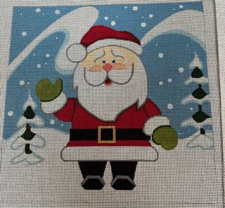 Snowy Santa by Raymond Crawford (thumbnail)