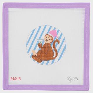 Blue Holiday Monkey by Julia’s Needleworks (thumbnail)