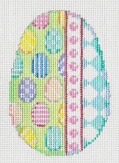 Egg - Patterned/Dots/Harlequin by Associated Talents (thumbnail)