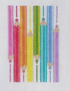 Colored Pencil Passport Insert by Elizabeth Crane Swartz (thumbnail)