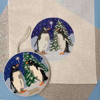 2018 Penguin Ornament Kit by KCN Designers (thumbnail)