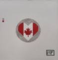 Canadian Heart Flag by M F Needlepoint (thumbnail)