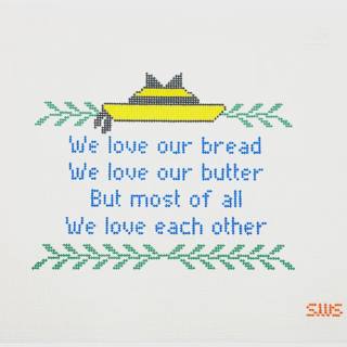 We Love Our Bread- 13 Mesh by Stitching with Stacey (thumbnail)