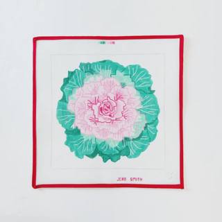 Flowering Kale #1, pink by Jean Smith Designs (thumbnail)