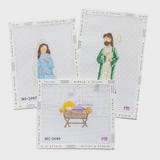 Megan Bowdon Trio Canvas Nativity by Initial K Studio (thumbnail)